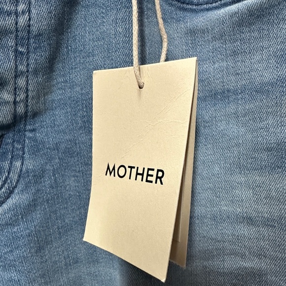 NWT MOTHER jeans. Tomcat Skimp jeans. Size 26. Faded light wash denim color - Picture 13 of 13